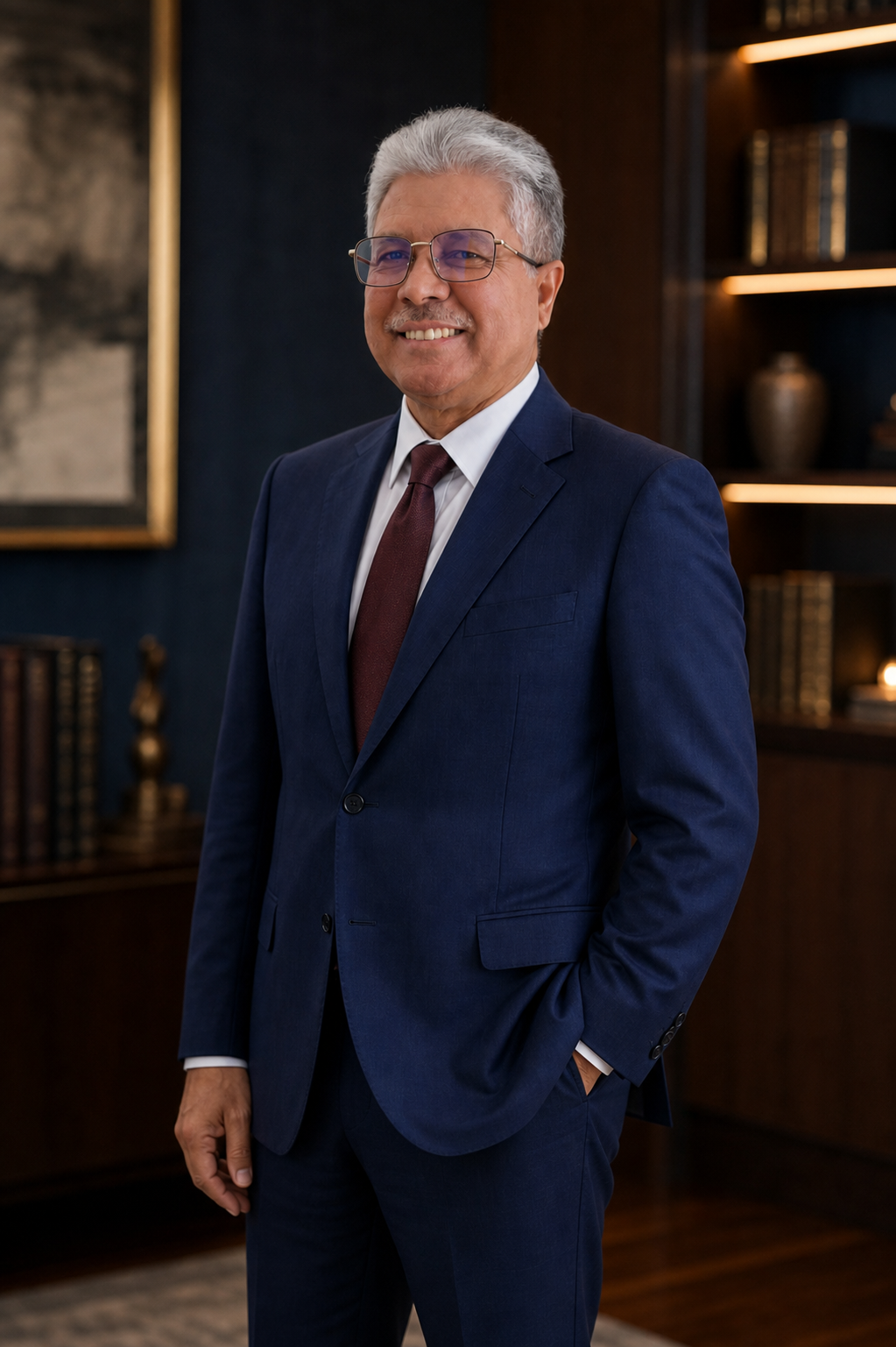José Vilebaldo Pereira da Silva em retrato profissional